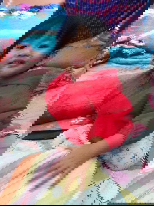 เด็กเล็กเป็นหวัดค่ะ