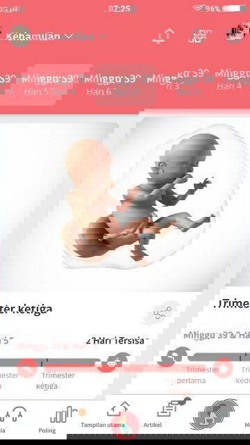 Bunda2 cemas nih hpl udh tinggal 2 hari lagi tapi dedek bayi belun ngasih tanda2 jugaa,