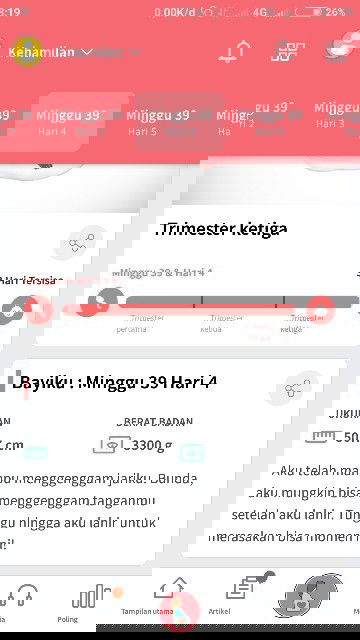 Hpl kurang 3hari, minta doanya bunda"