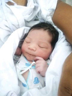 แตกแล้วจ้า ผู้หญิง  3โลครึ่ง ม่อ้อน กินเก่ง กินแล้วก็นอน🐷  ทีมผ่าคลอดบล็อกหลัง ก่อนกำหนด2วัน