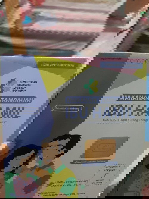 Biskuit ibu hamil dikasih temen