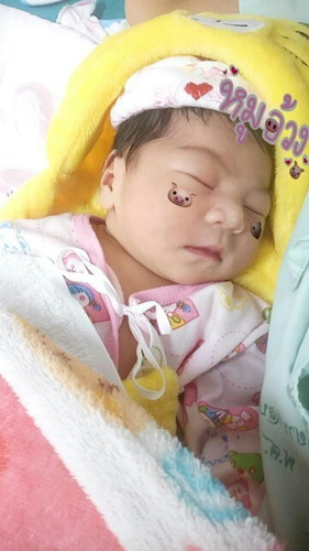 ด.ญ ณภัทร กาญจนวรรณ
ชื่อเล่น น้องเนส คลอดเอง
น้ำหนัก3660 คลอด17:11
คลอดตอน40+4