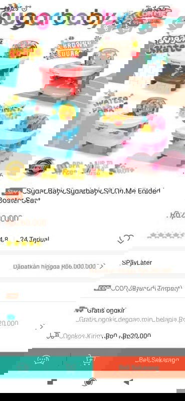 berbagi barang preloved baby