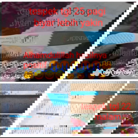 Mau nanya apakah hasil tespek q ini benar2 positif,maaf karena nich pertama kalinya 9th penantian