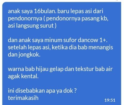 marah-marah ketika pup