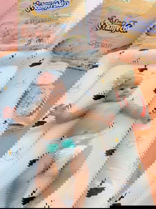 ผ้าอ้อมMamyPoKo Super Premium Organic สำหรับเด็กแรกเกิด