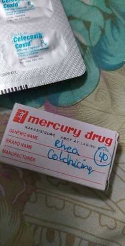 Rhea COLCHICINE (medication)