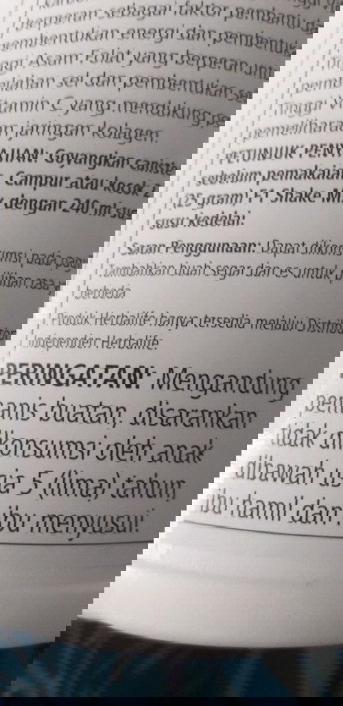 Minum shake herbalife saat hamil