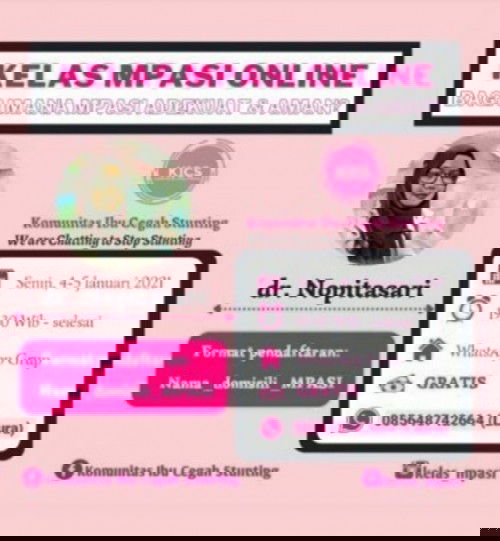 Kelas MPASI (Free - Close 2 Jan 2021)