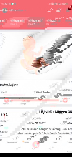 38w blom ngerasain apa2😢