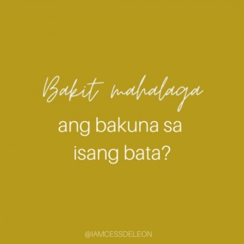 Kahalagahan ng Bakuna