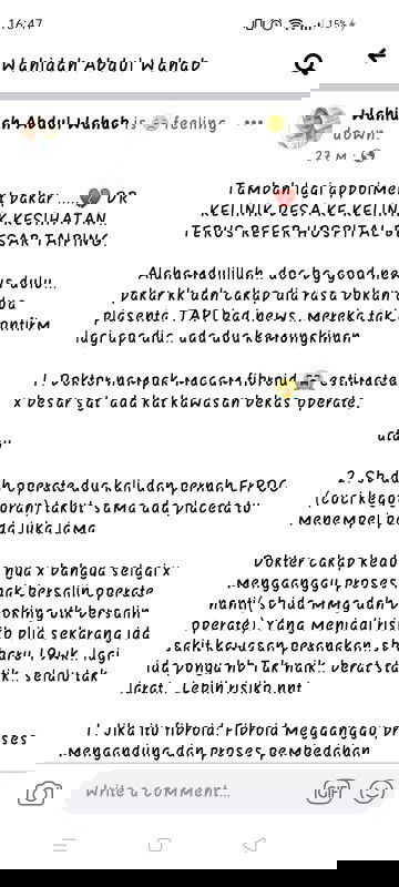 URI DI BAWAH DAN ADA MASALAH SAMA ADA PENEMPELAN URI@ FIBROID?? ADA PENGALAMAN SAMA X? BOLEH SHARE?