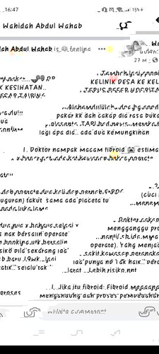 URI DI BAWAH DAN ADA MASALAH SAMA ADA PENEMPELAN URI@ FIBROID?? ADA PENGALAMAN SAMA X? BOLEH SHARE?