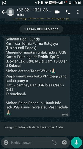 Pendarahan uk 10week