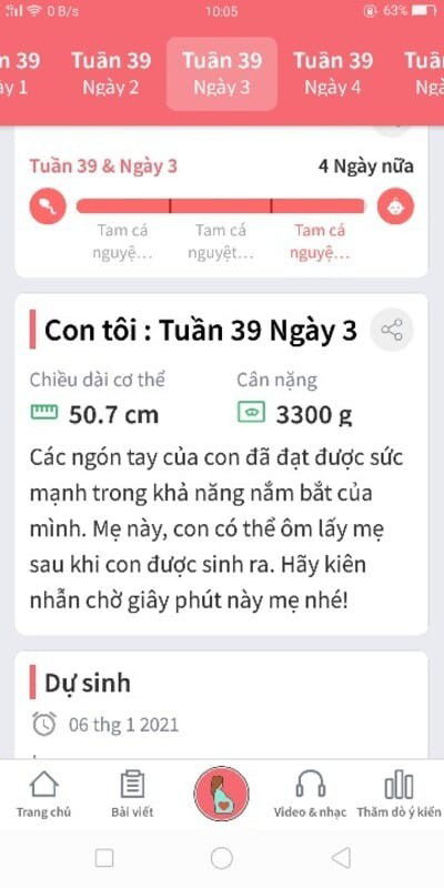 Gần 40 tuần