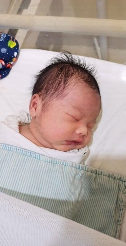 Alhamdulillah launching baby boy