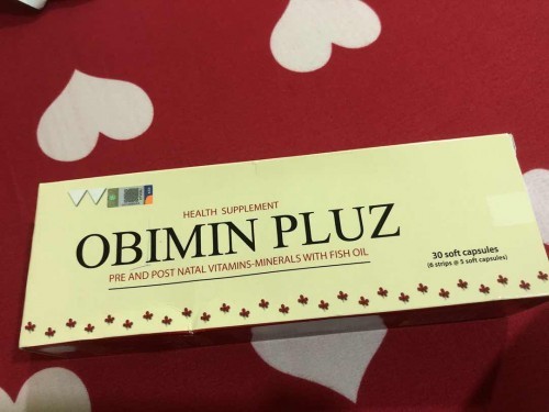 Boleh ke makan obimin pluz pd 10 week?