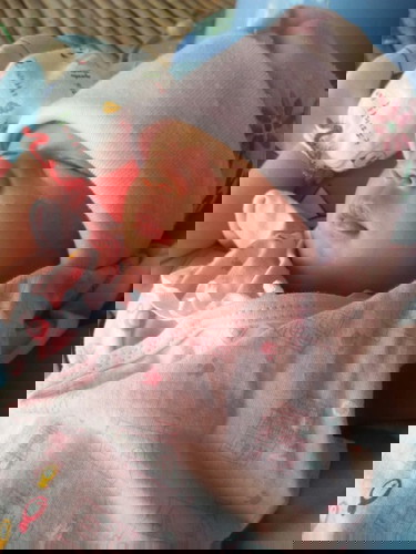 อยู่ในช่วงเห่อลูกค่ะ5555😍😍