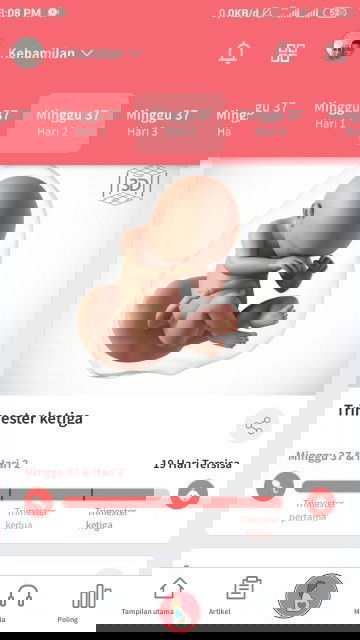 19 hari lgih tpi blum merasakan kontraksi