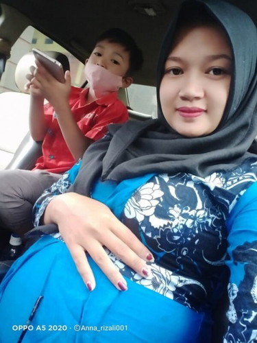 Momen bunda ma anak 😊😊