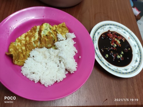 Alahan teruk tapi pakse utk makan