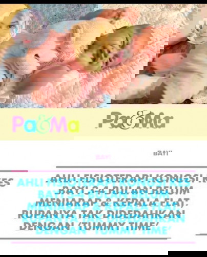 Terima kasih Pa&Ma sudi share artikel saya berkaitan Tummy Time.