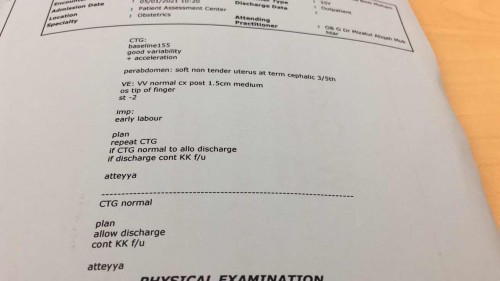 Ada sesiapa faham maksudnya “early labour”..due 26/1/2021