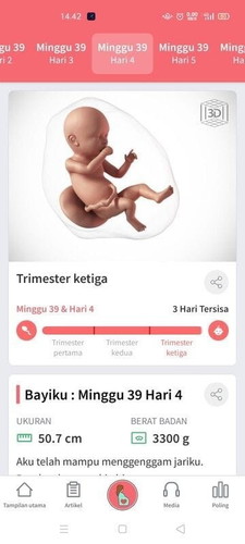 Semoga dede cepat lahir