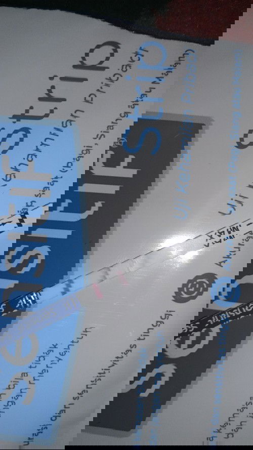 Belum telat haid tapi iseng iseng tespek positif