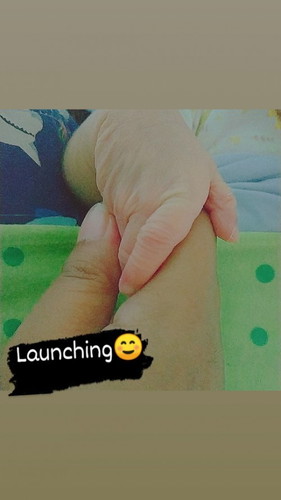 launching babygirl ☺