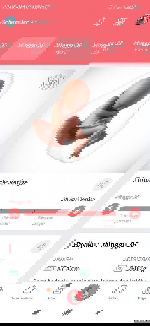 Bingung seperti apa tanda lahiran