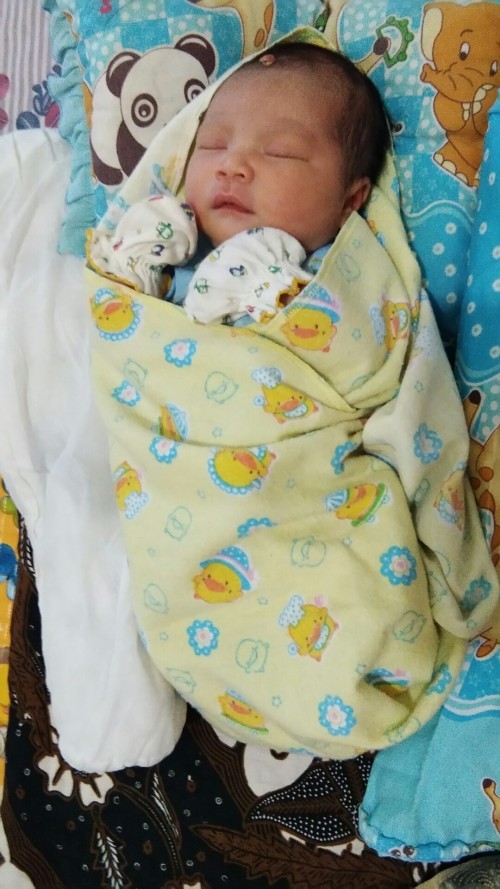 Anak pertama kami