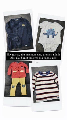Preloved baju baby
