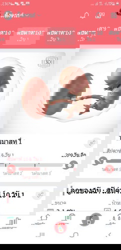 10สัปดาห์1วันแล้วค่ะ