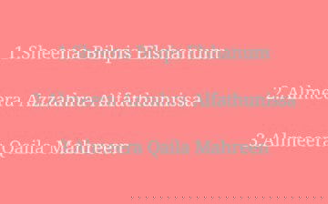 Nama untuk anak cewek