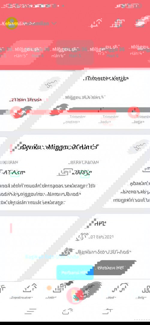 Menunggu gelombang dr si adek