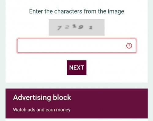 Typing ads