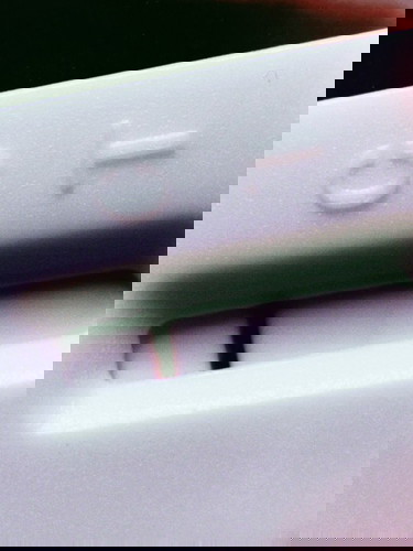 Faint positive