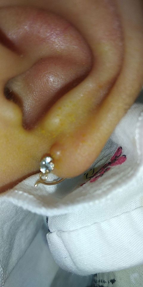 Anting di tarik tarik terus jd gini