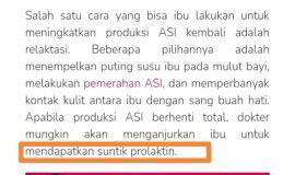 Asi mampet karna pil kb