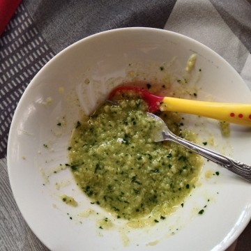 Mash lugaw w/ malunggay