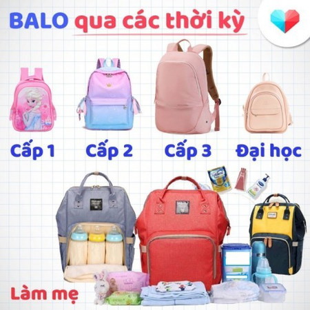 Balo qua các thời kì