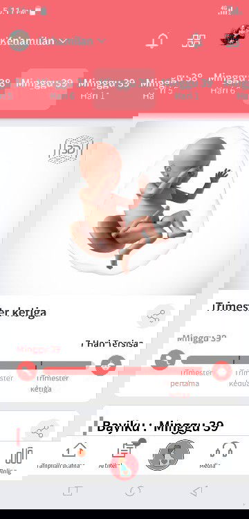 39week hpl sebentar lagi