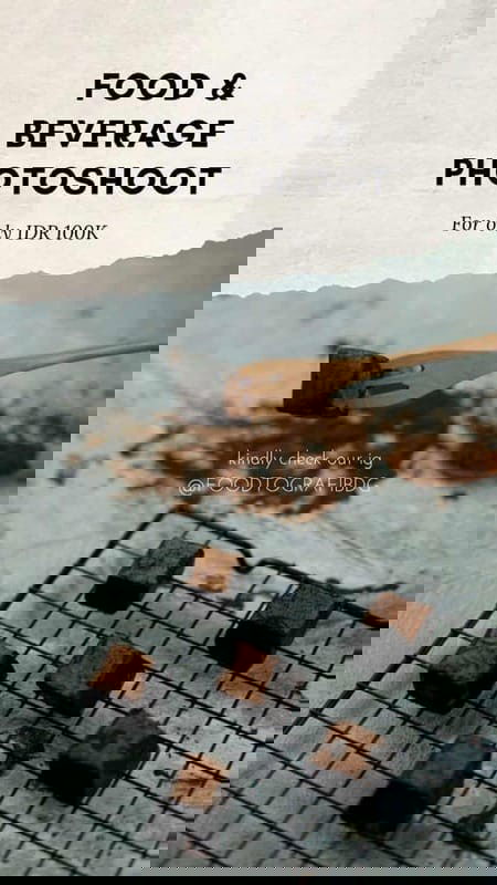 Jasa foto makanan & minuman