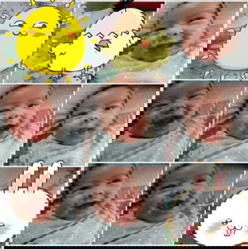 My 1mo and 17days old 🥰