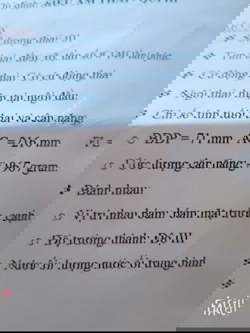 28w mà độ trưởng thành 3 có sao không mấy mom