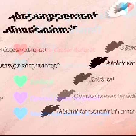 Hal yang pernah Bunda alami