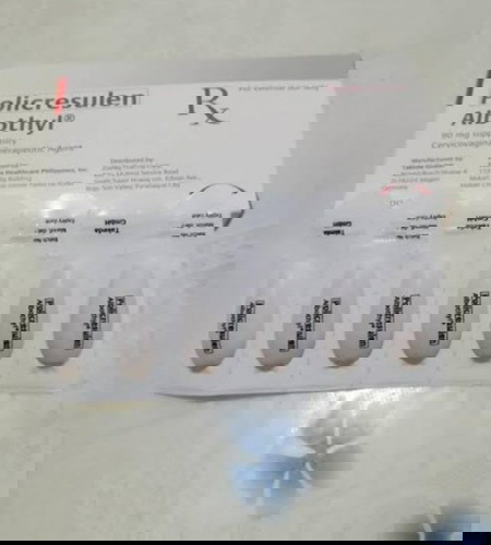 Albothyl suppository.