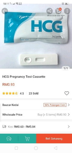 Pregnancy test