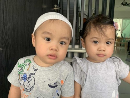 My 1y4m twins